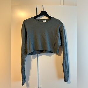 Gymshark Cotton Blend Cropped Long Sleeve